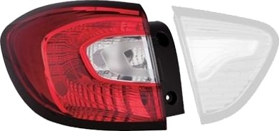 VAN WEZEL 4386931 Baklykt