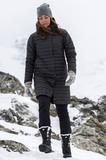 Áhkká   Jakke Renata Aja Padded Jacket   Svart