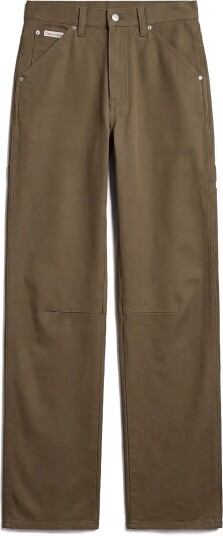 Calvin Klein Jeans Hrtg Lbl Mw Ct Twill Painter Pnt Khaki green 36