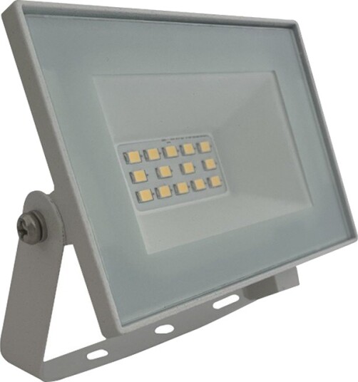 V Tac 10W LED lyskaster hvit 850lm IP65 4000K hvitt kabinett Kulør : Nøytral
