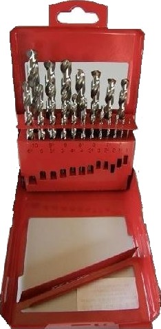 Hss-G Metallborsett 19 Stk.