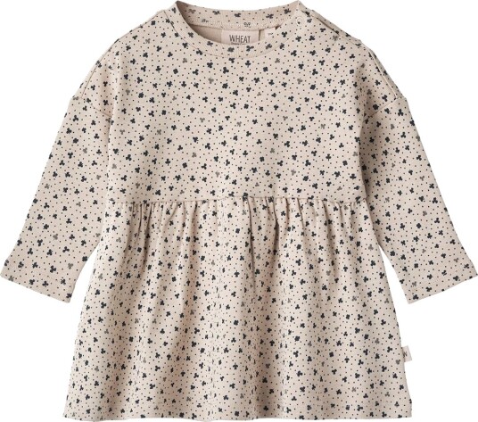 Wheat Kjole Emmy Soft Beige Clover Wheat 74 Kjole