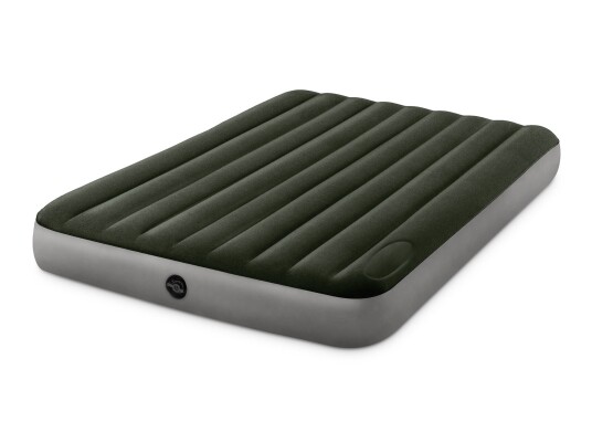 Stor oppblåsbar madrass 203x152 cm dobbelt med pumpe INTEX 64763