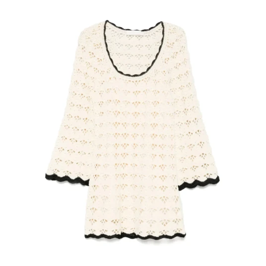 Zimmermann Dame Kjoler Beige M, Zimmermann Dame Kjoler Beige M,