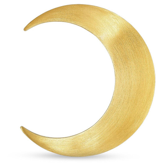 Jane Kønig Big Half Moon Øredobbe Single 18 kt. Gullforgylt sølv MHMS-XJK24-1-G-Left - Dame - 925 sterling silver