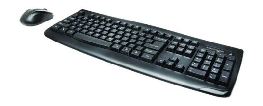 Kensington Pro Fit Low-Profile Desktop Set - Tastatur & Mussett - Spansk - Svart