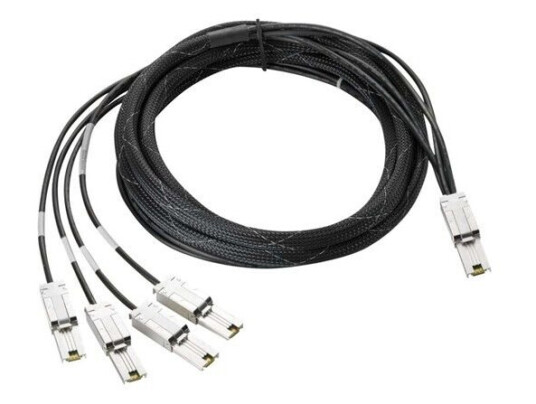 HP 4m Ext Mini-SAS to 4x1 Mini-SAS