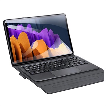 Dux Ducis Samsung Galaxy Tab S7/S8 Etui med Bluetooth-tastatur Svart Dux Ducis Samsung Galaxy Tab S7/S8 Etui med Bluetooth-tastatur Svart