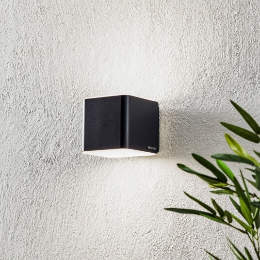 L 840 C utendørs LED vegglampe opp/ned antrasitt – STEINEL Moderne Plast Med flere lyskilder
