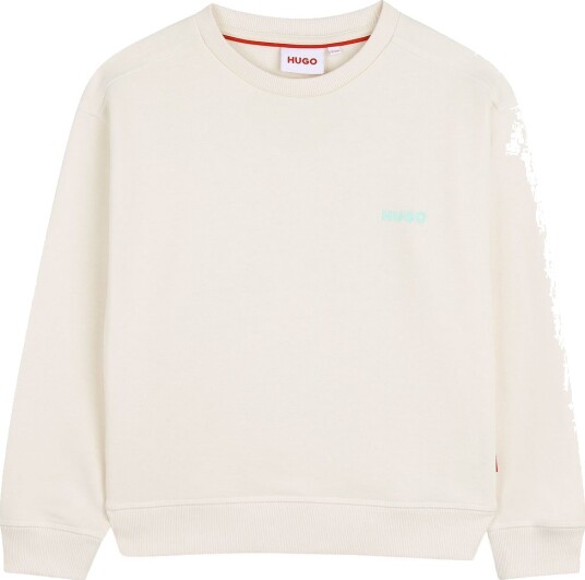 Hugo Kids Sweatshirt Cream 128