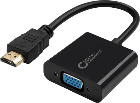 MicroConnect HDMI-VGA-adapter - 15 cm MicroConnect HDMI-VGA-adapter - 15 cm
