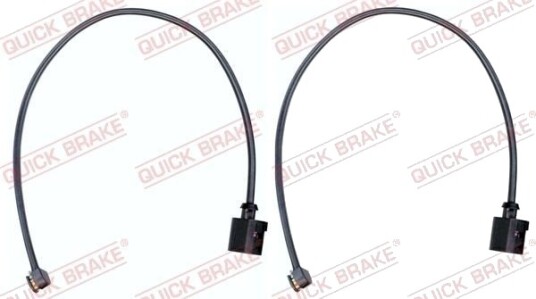 Slitekontakt bremsekloss QUICK BRAKE WS 0525 A