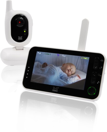 Padwico V8 Babycall med Oppladbart Batteri White Padwico V8 Babycall med Oppladbart Batteri White