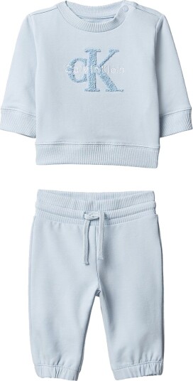 Calvin Klein Joggedress Collegegenser/Joggebukser Luftig Blu Calvin Klein 1½ år 86 Collegegenser Blå