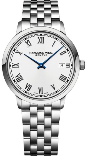 Raymond Weil Herreklokke 5485 ST 00359 Toccata Hvit/Stål Ø39 mm