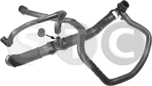 STC T409224 Radiatorslange