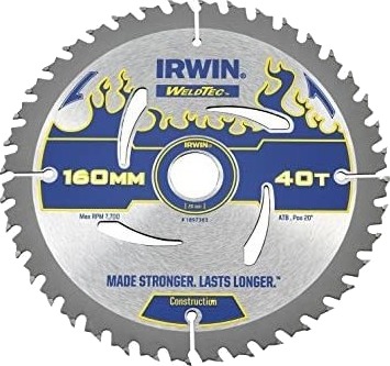 Irwins Pj. D. Weldtec 160X20(16)X40t 2,4 Mm Atb