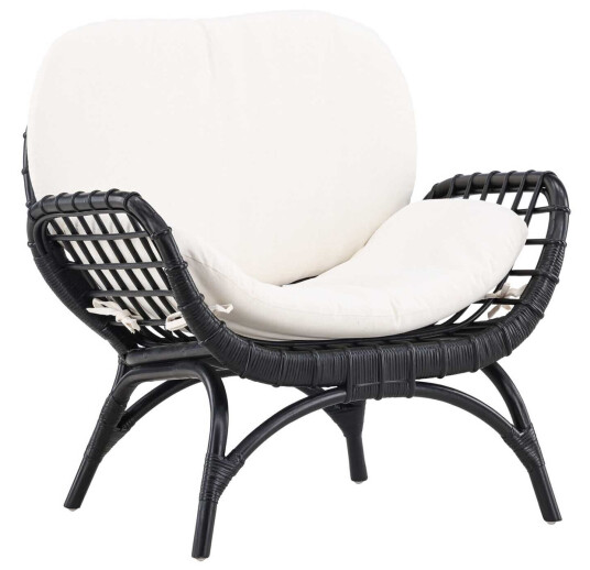 Venture Design Moana loungestol Svart Venture Design Moana loungestol Svart