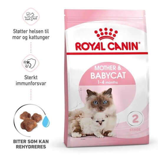 Royal Canin Mother & Babycat Tørrfôr Til Katt Og Kattunge 10 kg Royal Canin Mother & Babycat Tørrfôr Til Katt Og Kattunge 10 kg