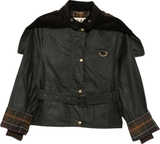 Barbour Dame Frakker Grønn XS, Barbour Dame Frakker Grønn XS,
