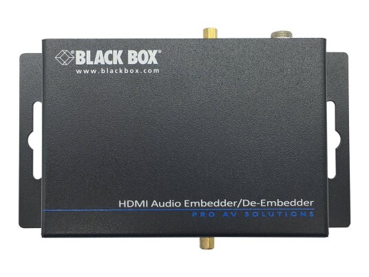 BLACK BOX Audio Embedder/De-embedder - HDMI lydinnsetter/uttaker BLACK BOX Audio Embedder/De-embedder - HDMI lydinnsetter/uttaker