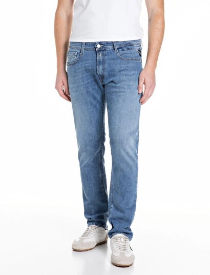 Replay Rocco Trousers Comfort 99 Denim   Blue   34 x 34
