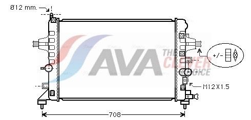 Radiator AVA Clever Choice OLA2363 Radiator AVA Clever Choice OLA2363