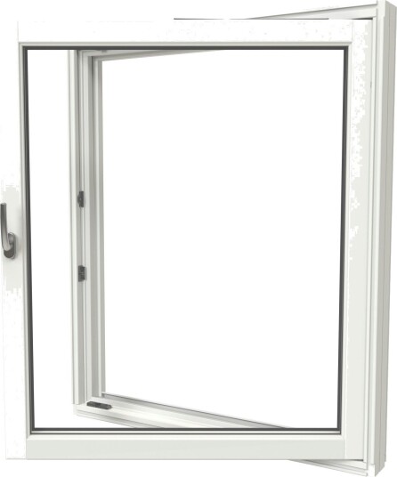 Vindu NorDan One 2 veis Innadslående Svanemerket Vindu NorDan One 2 veis Innadslående Svanemerket