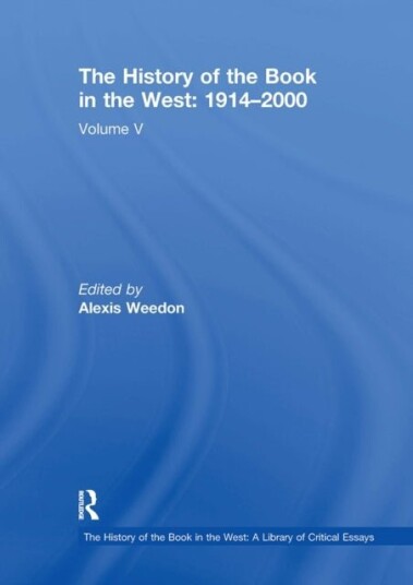 The History of the Book in the West: 1914?2000