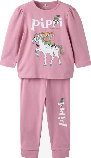 Name It Pysjsett Nmfsiri Pippi Ls Nightset Sky Rosa Name It Pysjsett Nmfsiri Pippi Ls Nightset Sky Rosa