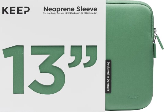 KEEP MacBook etui 13 (Jade Green) KEEP MacBook etui 13 (Jade Green)
