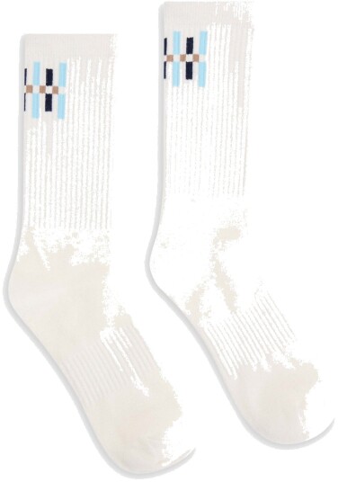 Woolland Skutvik Ribbestrikkede Ullsokker Snow White 42 44