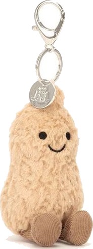 Jellycat Amuseables Peanut Nøglering Bag Charm Jellycat Amuseables Peanut Nøglering Bag Charm
