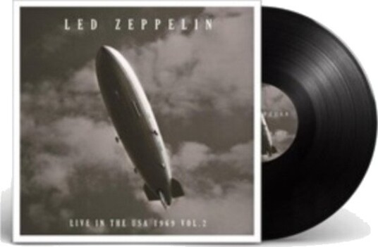 Led Zeppelin Live In The Usa 1969 Uk Vinyl