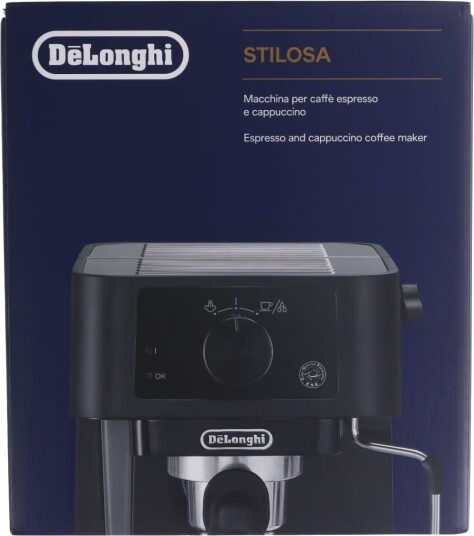 De'Longhi Stilosa EC235.BK Espressomaskin 15 bar svart med melkeskummer