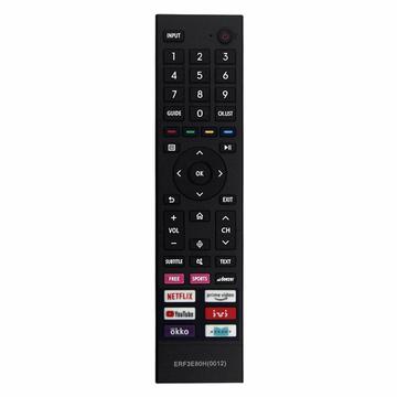 Universell fjernkontroll for Hisense TV Tilsvarer ERF3E80H Universell fjernkontroll for Hisense TV Tilsvarer ERF3E80H