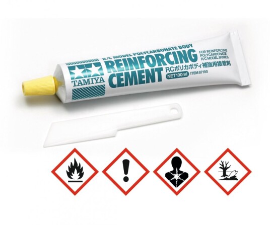 Tamiya 87190 Polycarbonate Body Reinforcing Cement 100ml