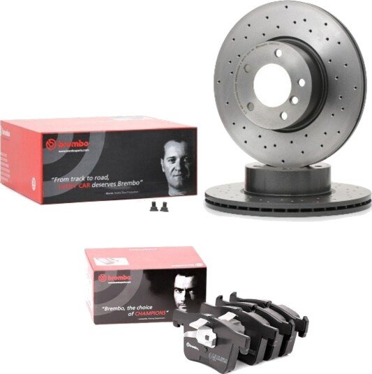 BREMBO BRB3405N0276 Bremseskiver og -klosser