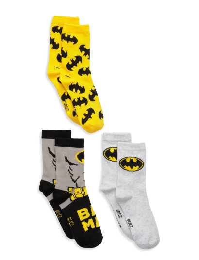 Batman Socks - Multi/patterned - 23/26 Batman Socks - Multi/patterned - 23/26