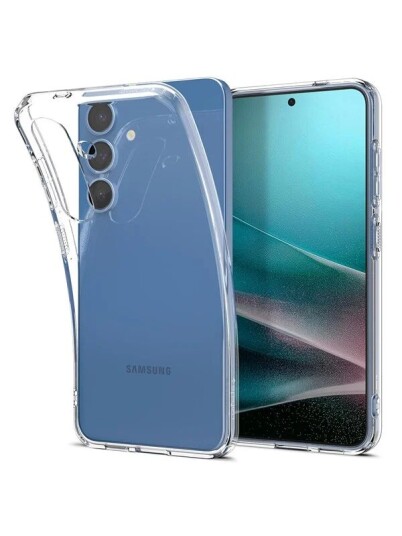 Spigen Liquid Crystal Gjennomsiktig Mobildeksel til Samsung Galaxy S25