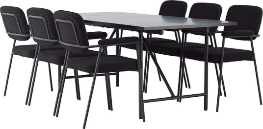 Venture Home Spisegruppe Venture Home Astrid med 6 Yesterday Stoler GR23517