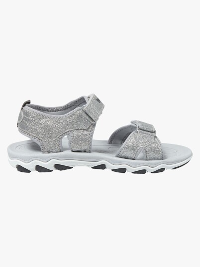 Hummel Sandal Glitter Jr Silver 26