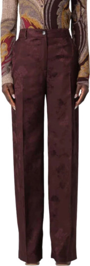 Etro Dame Bukser Rød M,