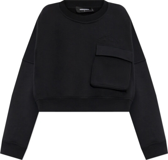 Dsquared2 Dame Gensere & Hettegensere Svart S,