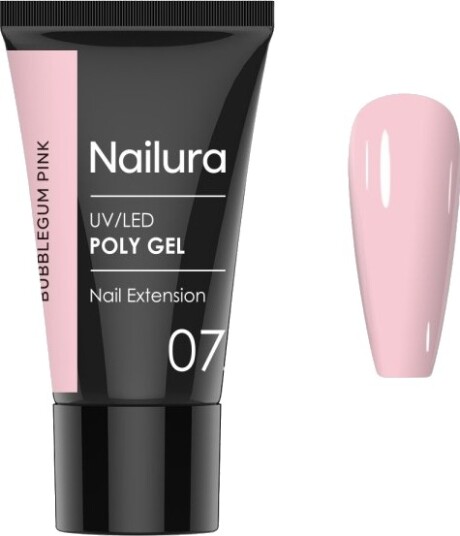 Nailura Poly Gel 7 – Bubblegum Pink – 30 ml