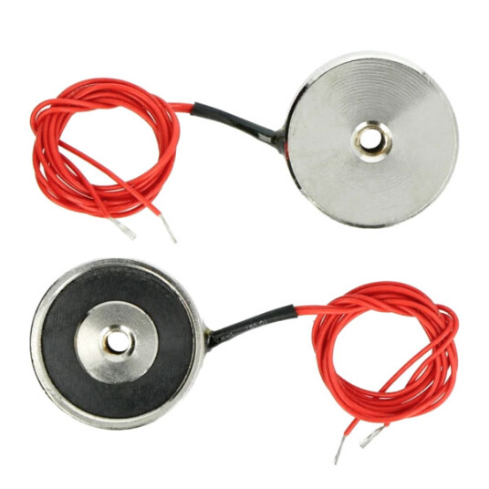 Supermagneter Gjenget Innvendig Elektromagnet 12v med Holdekraft 5kg