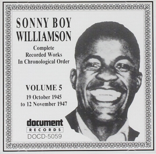 Sonny Boy Williamson Sonny Boy Williamson 194547 CD