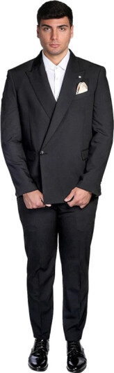 Bharnaba Herre Dress Svart XL, Bharnaba Herre Dress Svart XL,