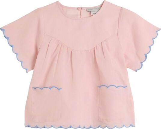 Stella McCartney Kids Topp   Lin/Bomull   Rosa   Stella McCartney Kids   6 år 116   T skjorte