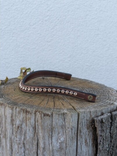 Jacson Pannebånd Crystal Rose Brown Fu